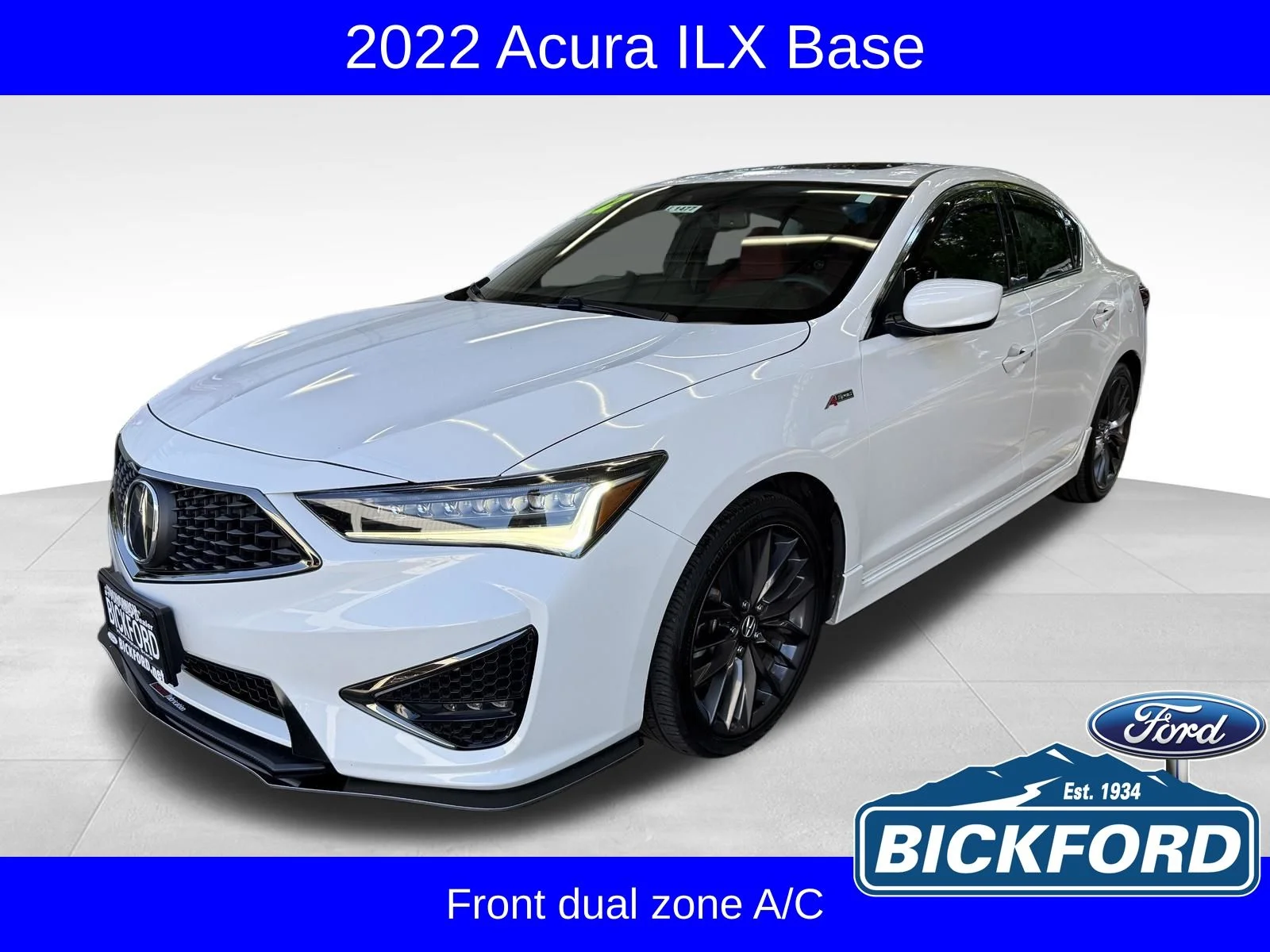 Used 2022 White Acura Premium and A-SPEC Packages image 1
