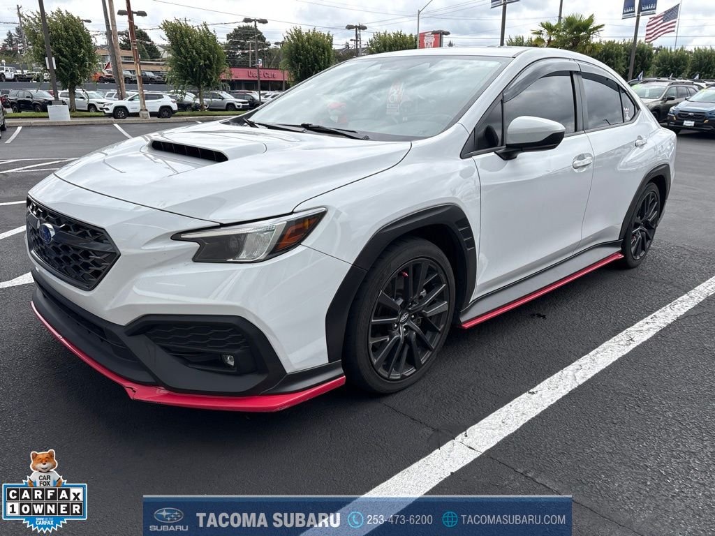 Used 2022 White Subaru Premium image 1