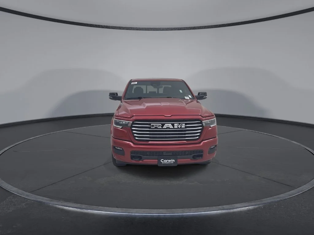 New 2026 Molten Red Pearl-Coat Exterior Paint RAM Laramie image 5
