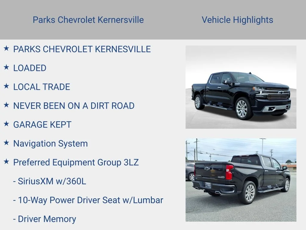 Certified Used 2021 Black Chevrolet High Country image 6