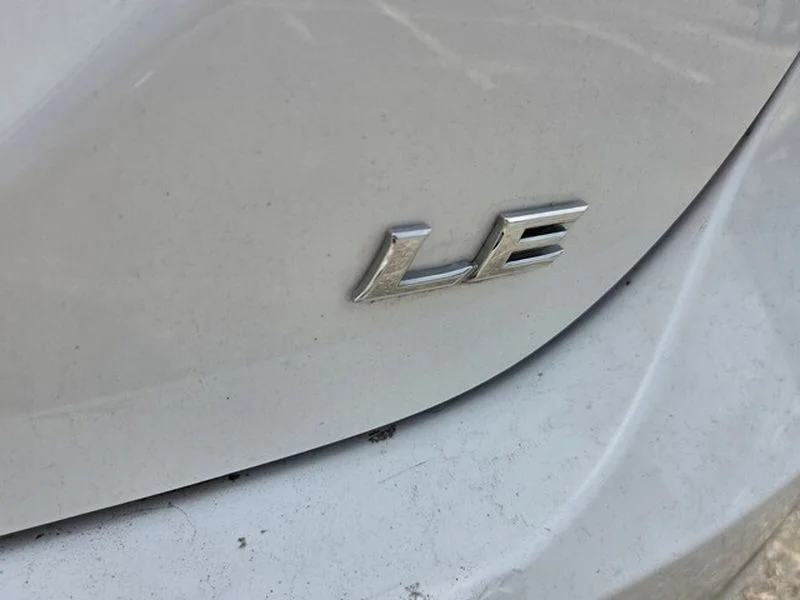 Used 2019 Super White Toyota LE image 12