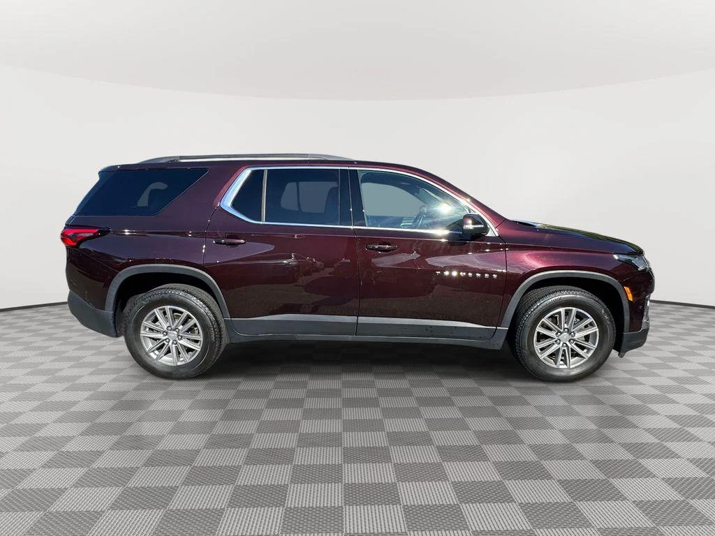 Used 2023 Black Cherry Metallic Chevrolet FWD LT Cloth image 7