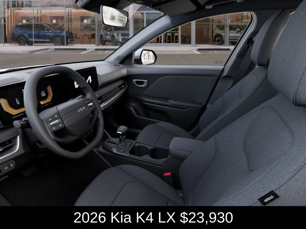 New 2026 Snow White Pearl Kia LX image 17