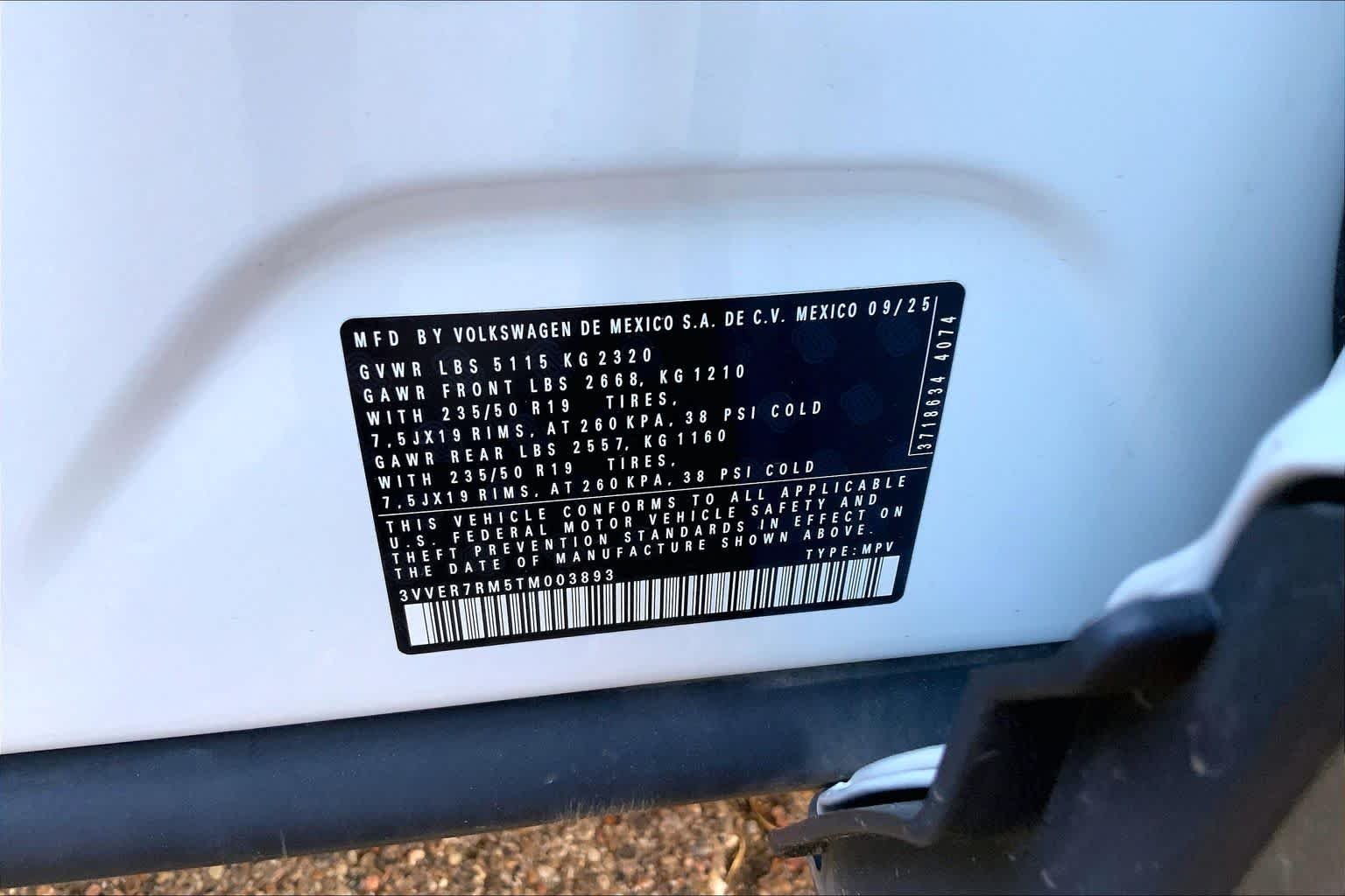 Used 2026 Pure White Volkswagen SE image 36