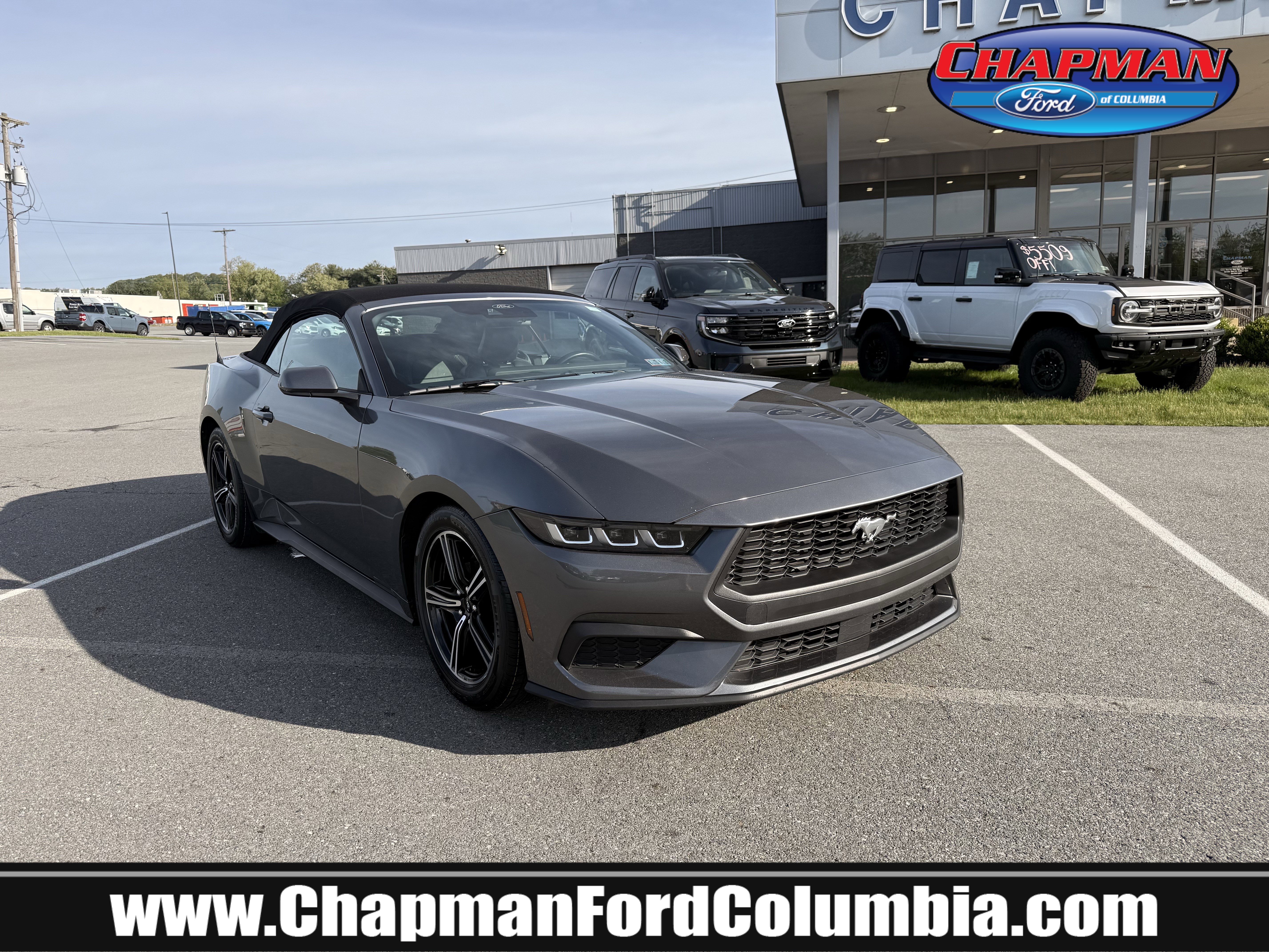 Used 2025 Gray Metallic Ford EcoBoost Premium image 1