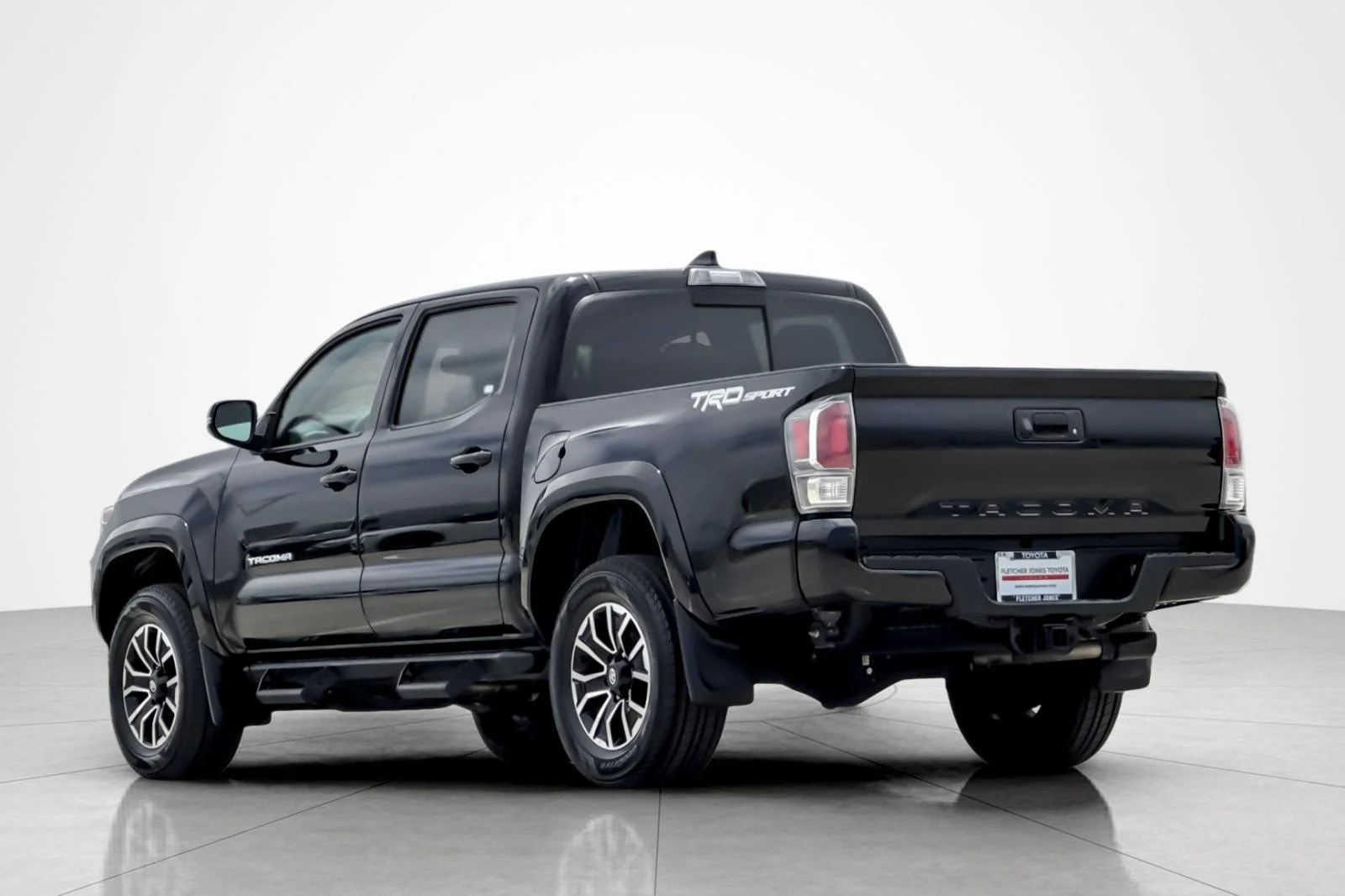 Certified Used 2021 MIDNIGHT BLACK Toyota TRD Sport image 3