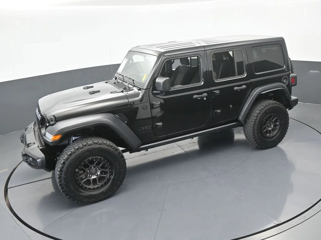 Used 2022 Black Clearcoat Jeep Unlimited Sport image 48
