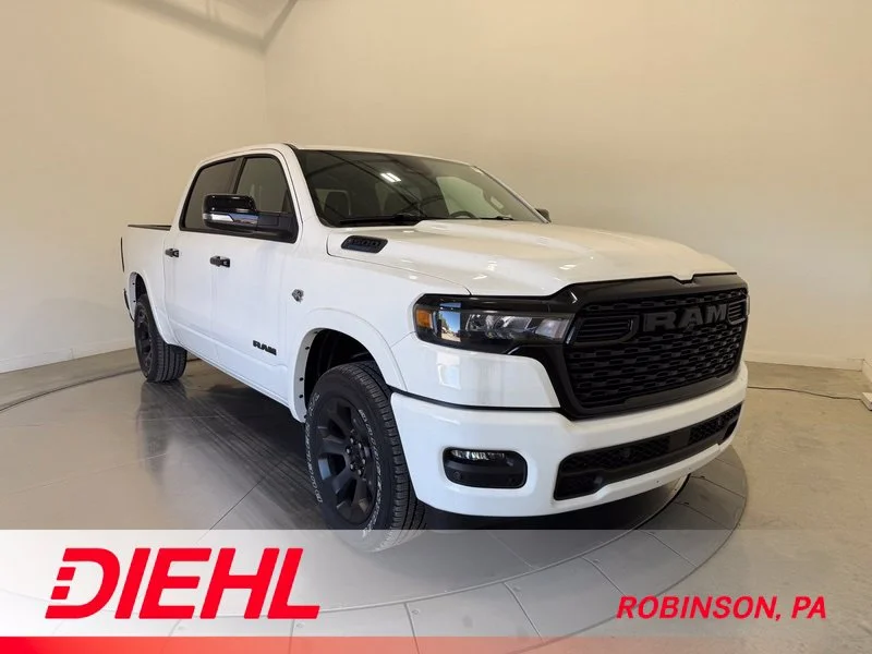 New 2026 Bright White Clear-Coat Exterior Paint RAM Big Horn/Lone Star image 1