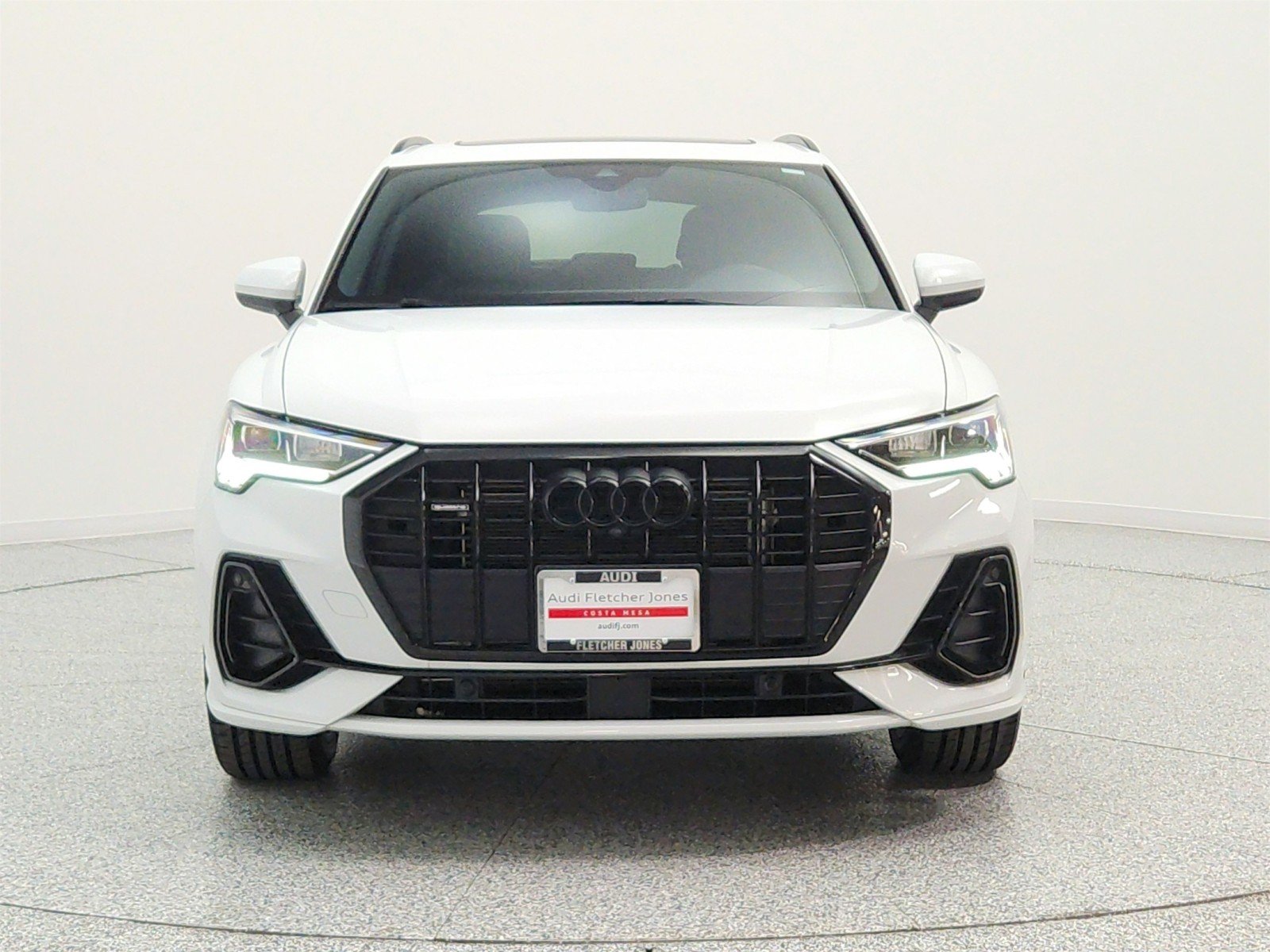 Used 2023 Glacier White Metallic Audi S line Premium Plus image 2