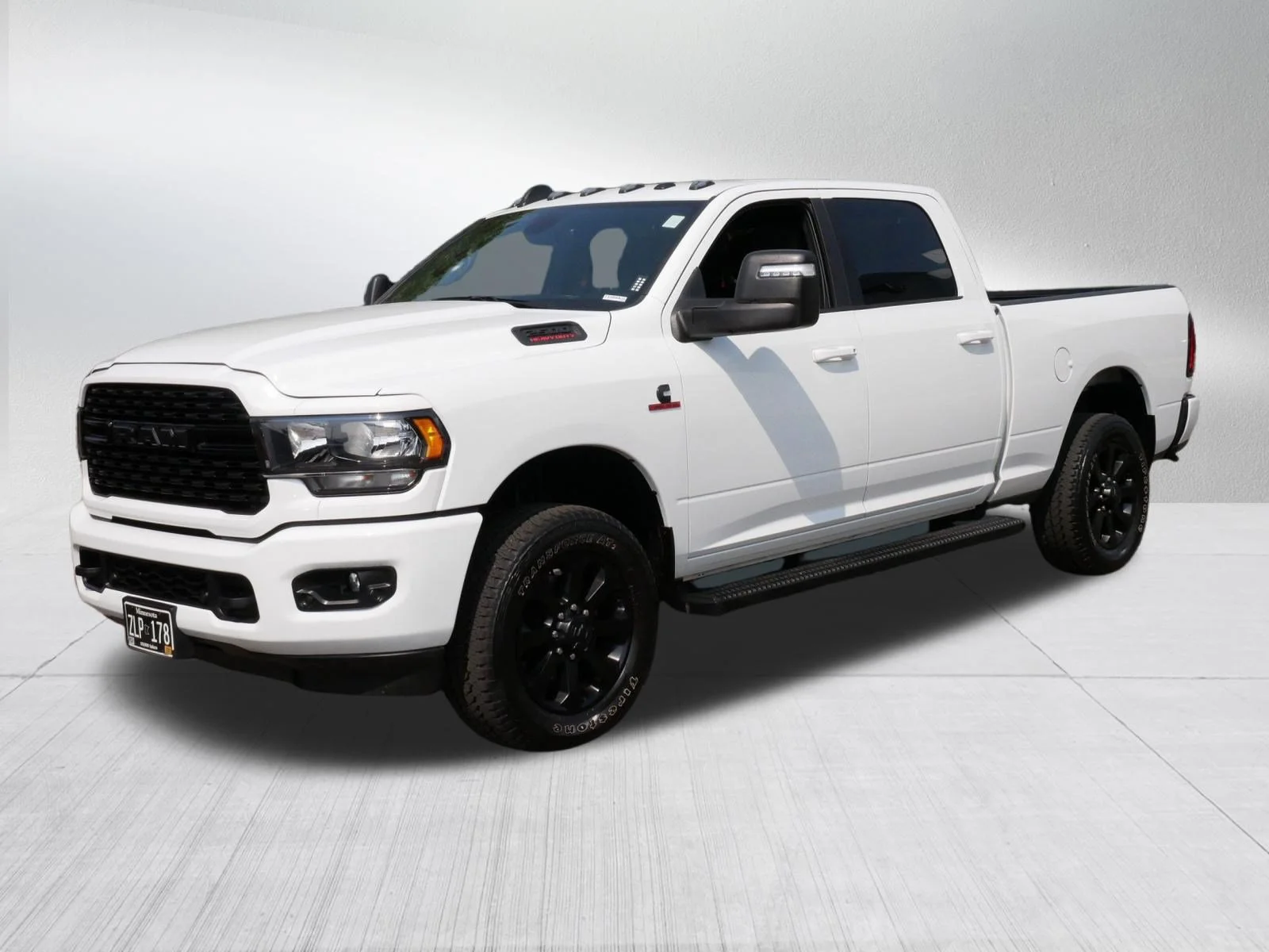 Used 2024 Bright White Clearcoat Ram Big Horn image 3