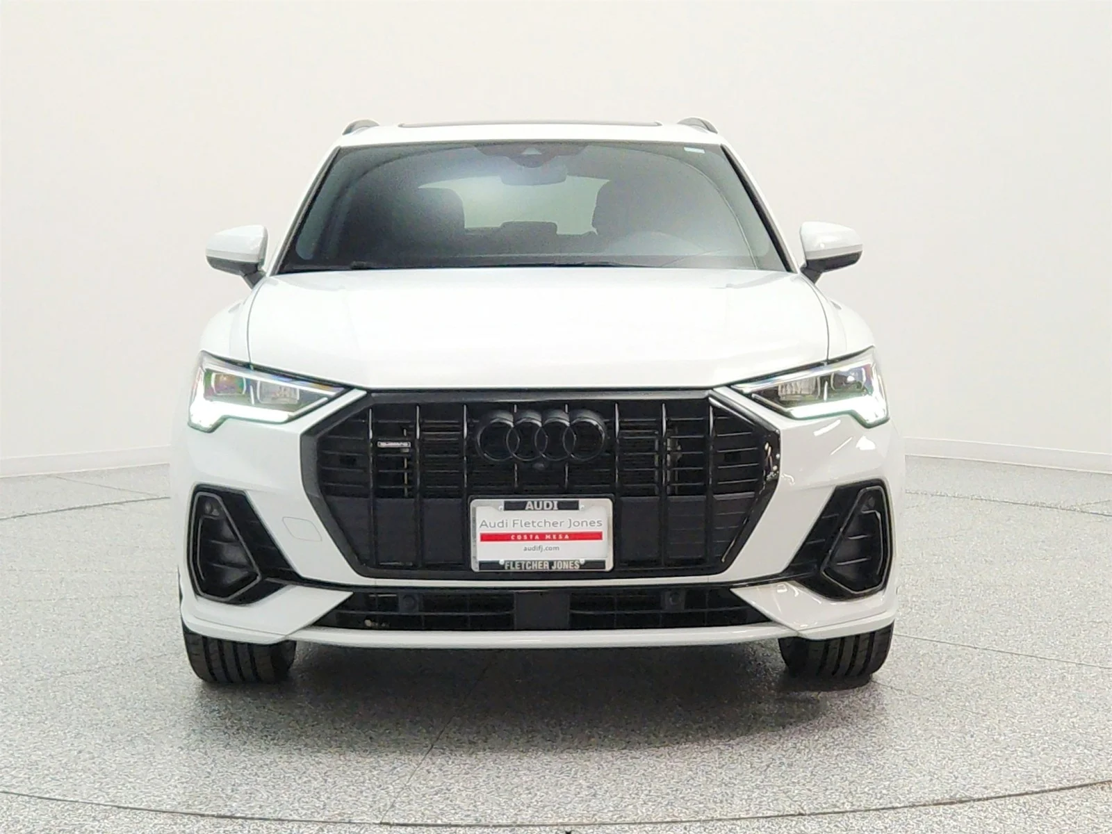Used 2023 Glacier White Metallic Audi S line Premium Plus image 2