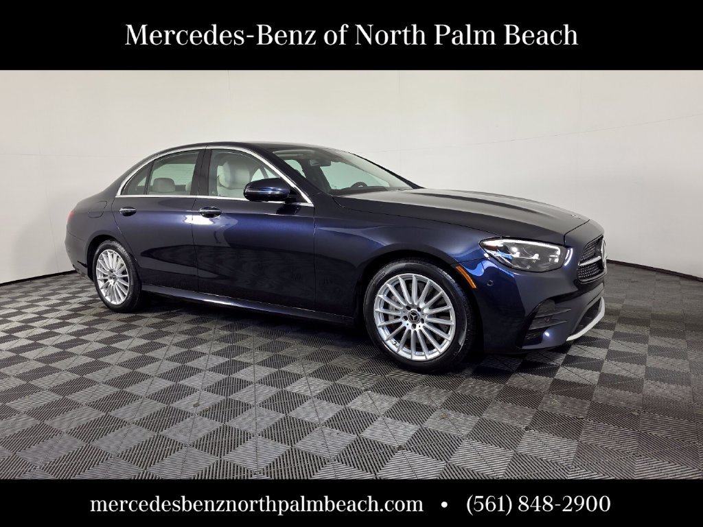 Certified Used 2023 Blue Mercedes-Benz E 450 image 8