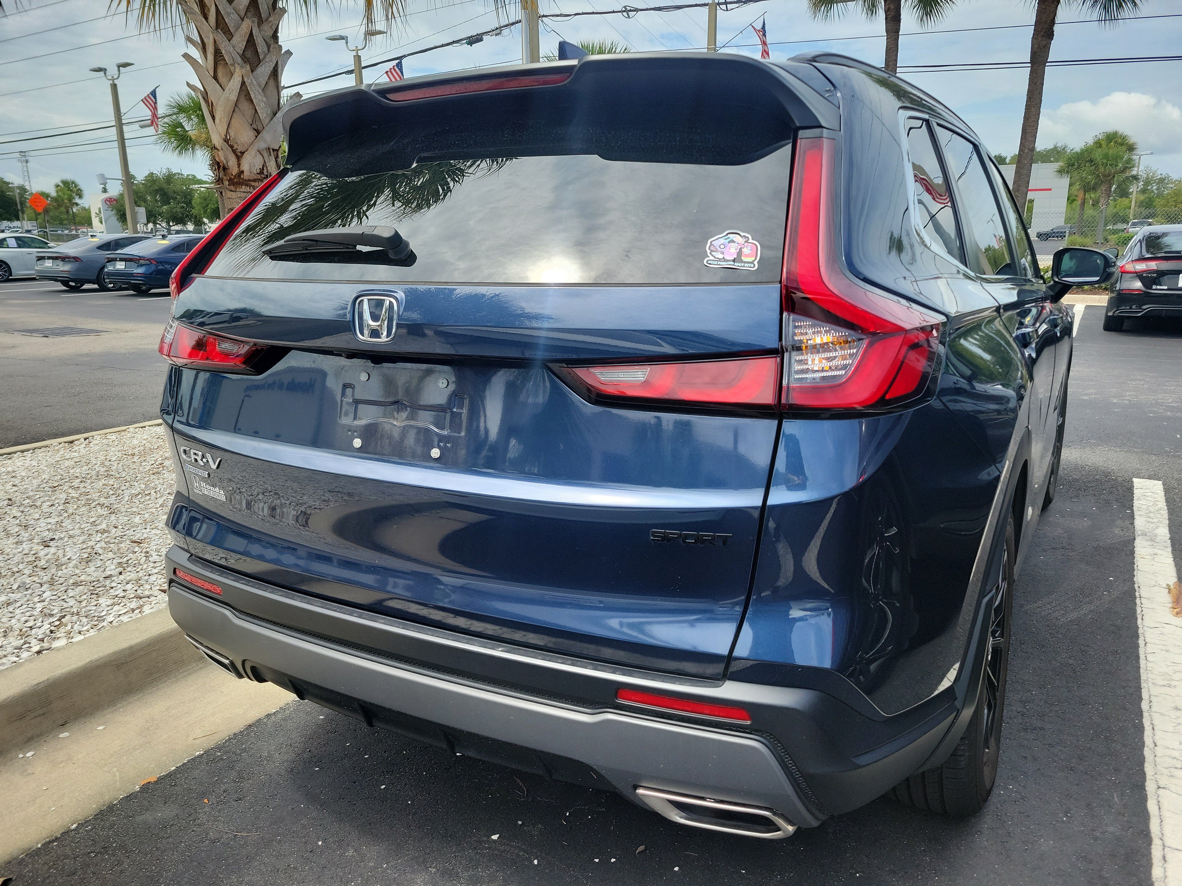 Certified Used 2024 Canyon River Blue Metallic Honda HYBRID 2WD SPORT image 28