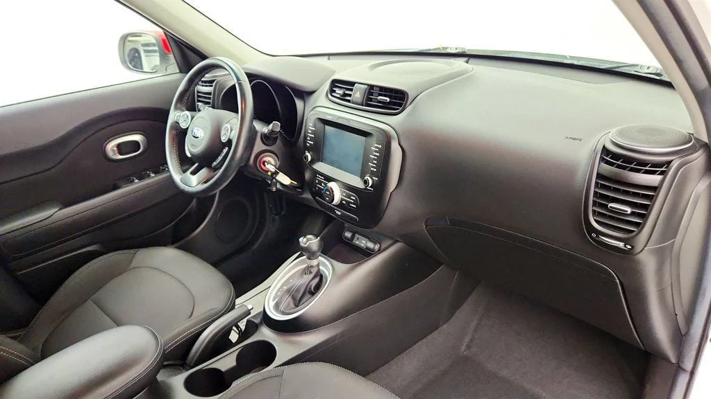 Used 2019 Clear White/Red Roof Kia + Automatic w/ Designer Pkg image 24