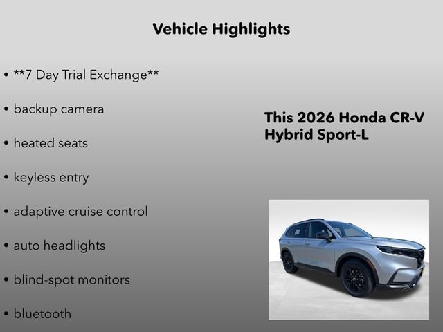 New 2026 Silver Metallic Honda Sport-L image 5