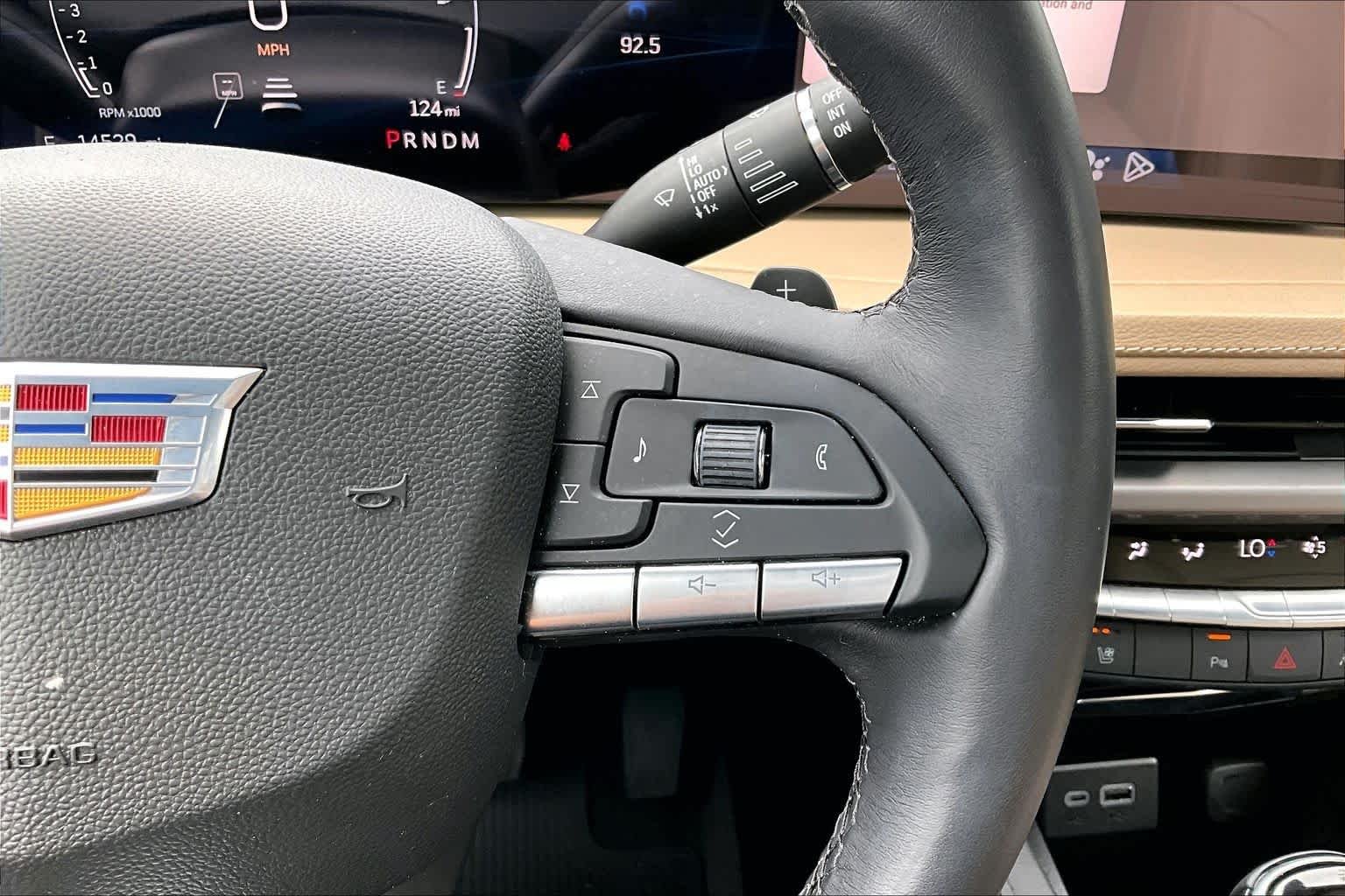 Used 2024 Radiant Red Tintcoat Cadillac FWD Premium Luxury image 23