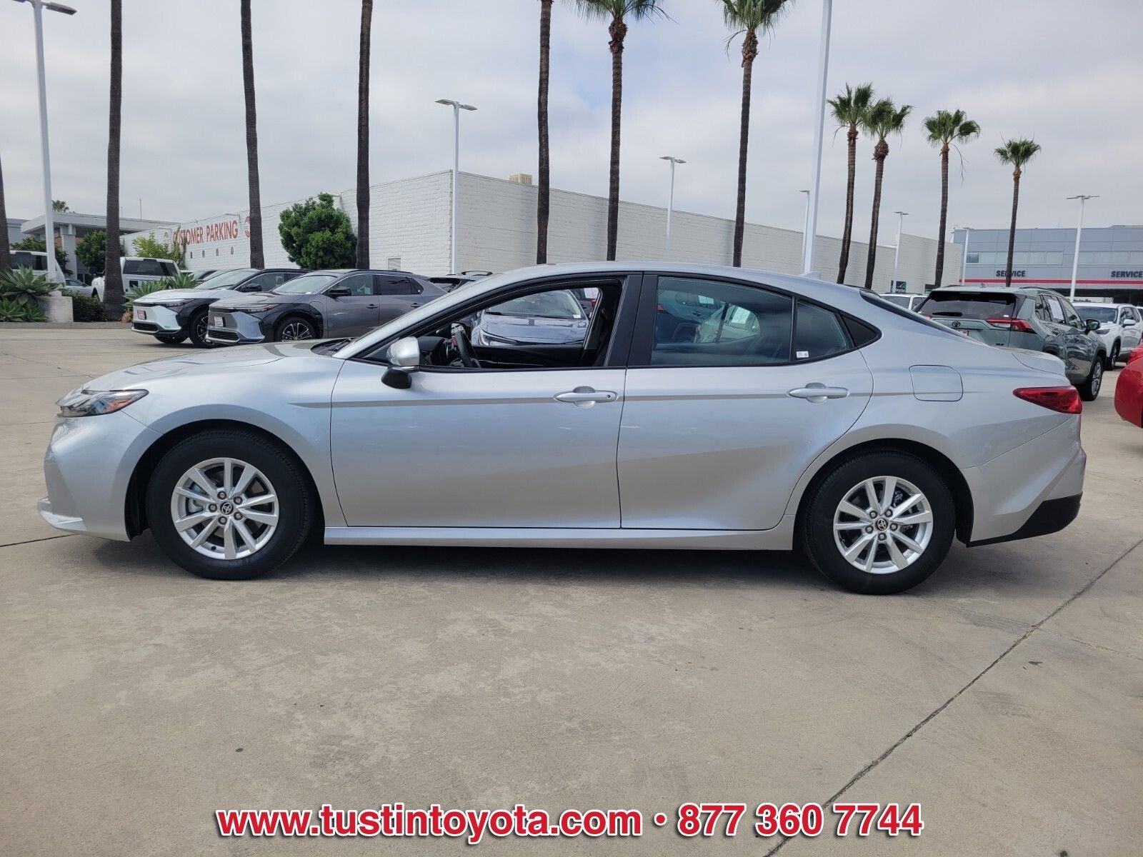Certified Used 2025 Silver Toyota LE image 7