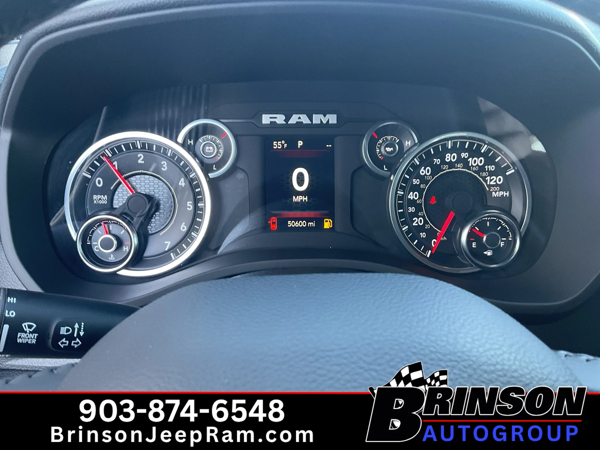 Used 2024 Granite Crystal Metallic Clearcoat Ram Lone Star image 30