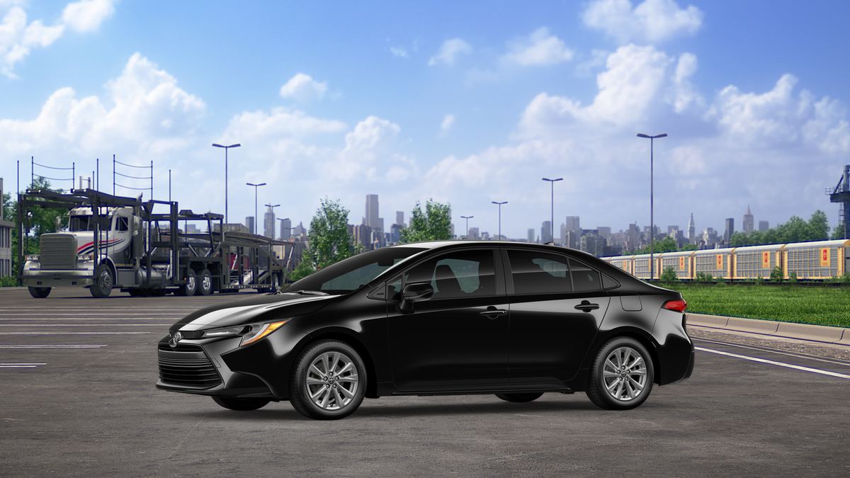 New 2026 Midnight Black Metallic Toyota LE image 16