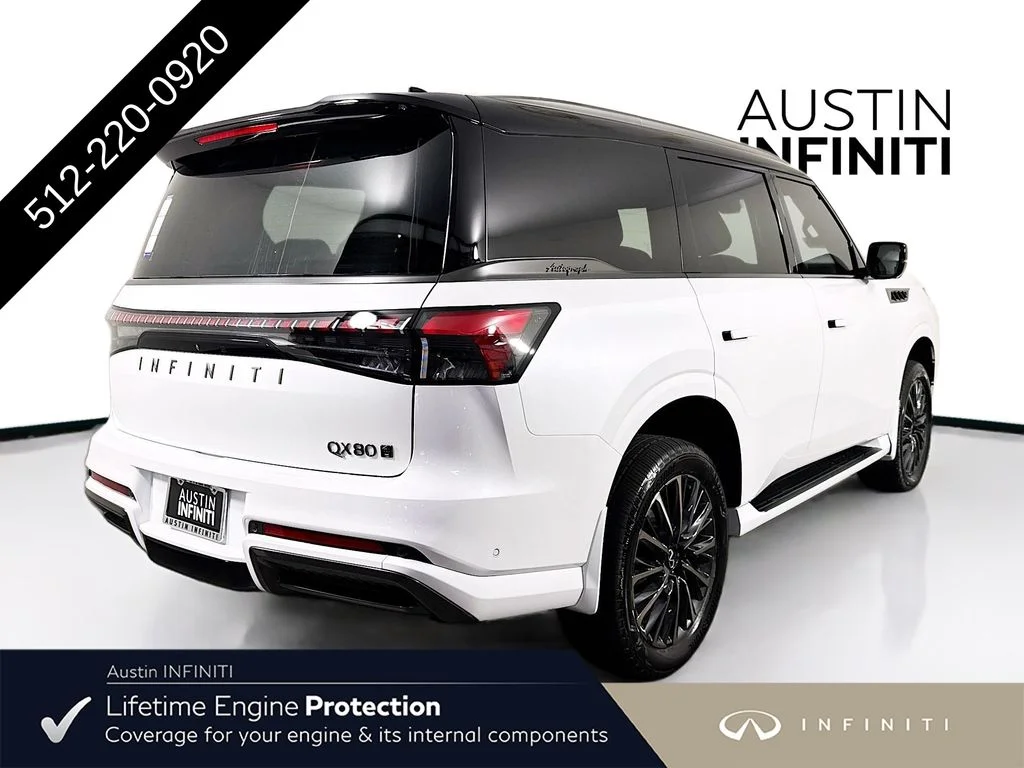 New 2027 White INFINITI AUTOGRAPH image 8