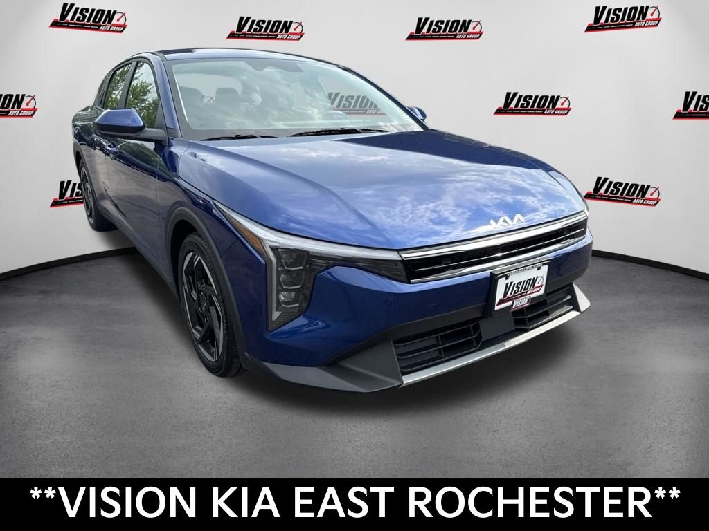 Certified Used 2025 Blue Kia EX image 3