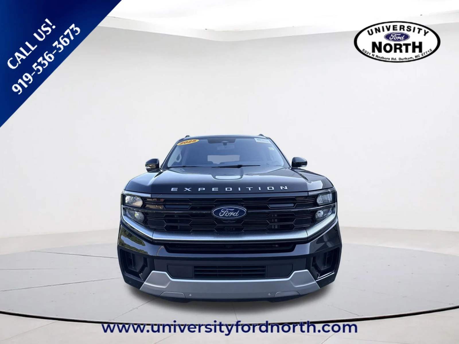 Used 2025 Black Metallic Ford Platinum image 2