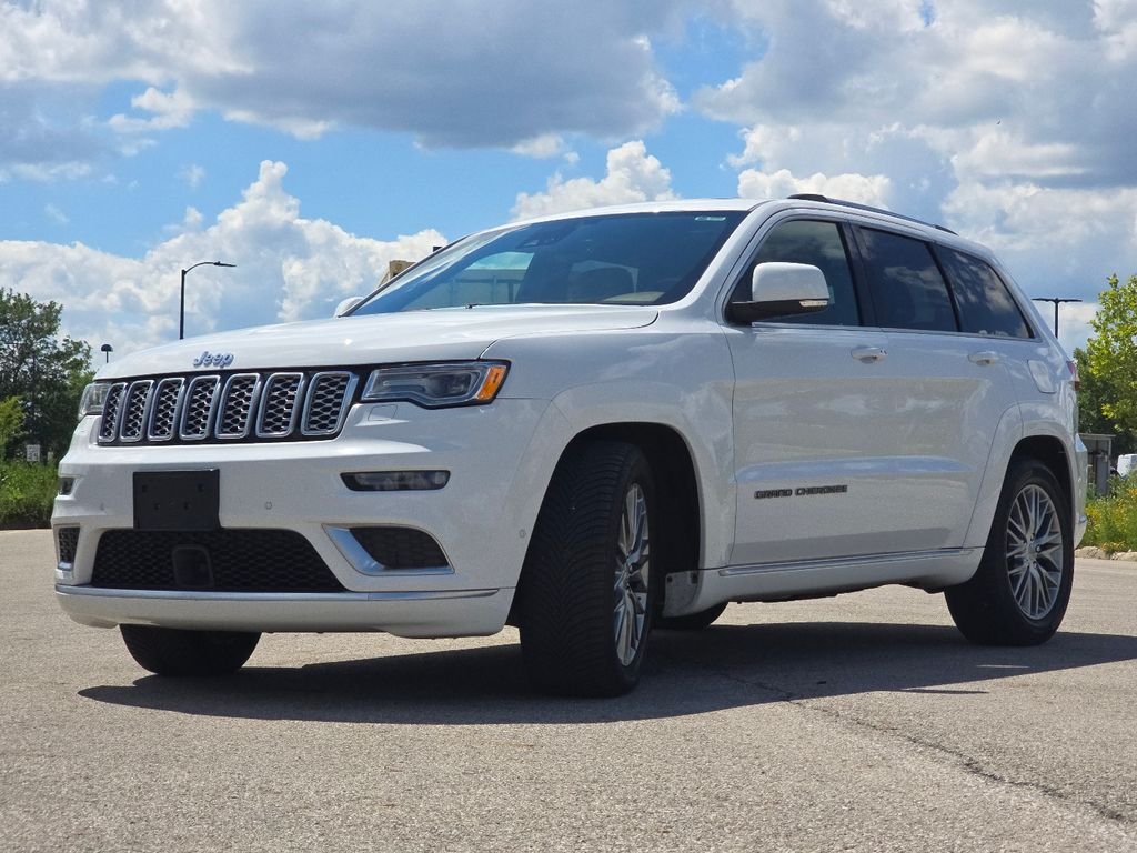 Used 2017 Bright White Clearcoat Jeep Summit image 12