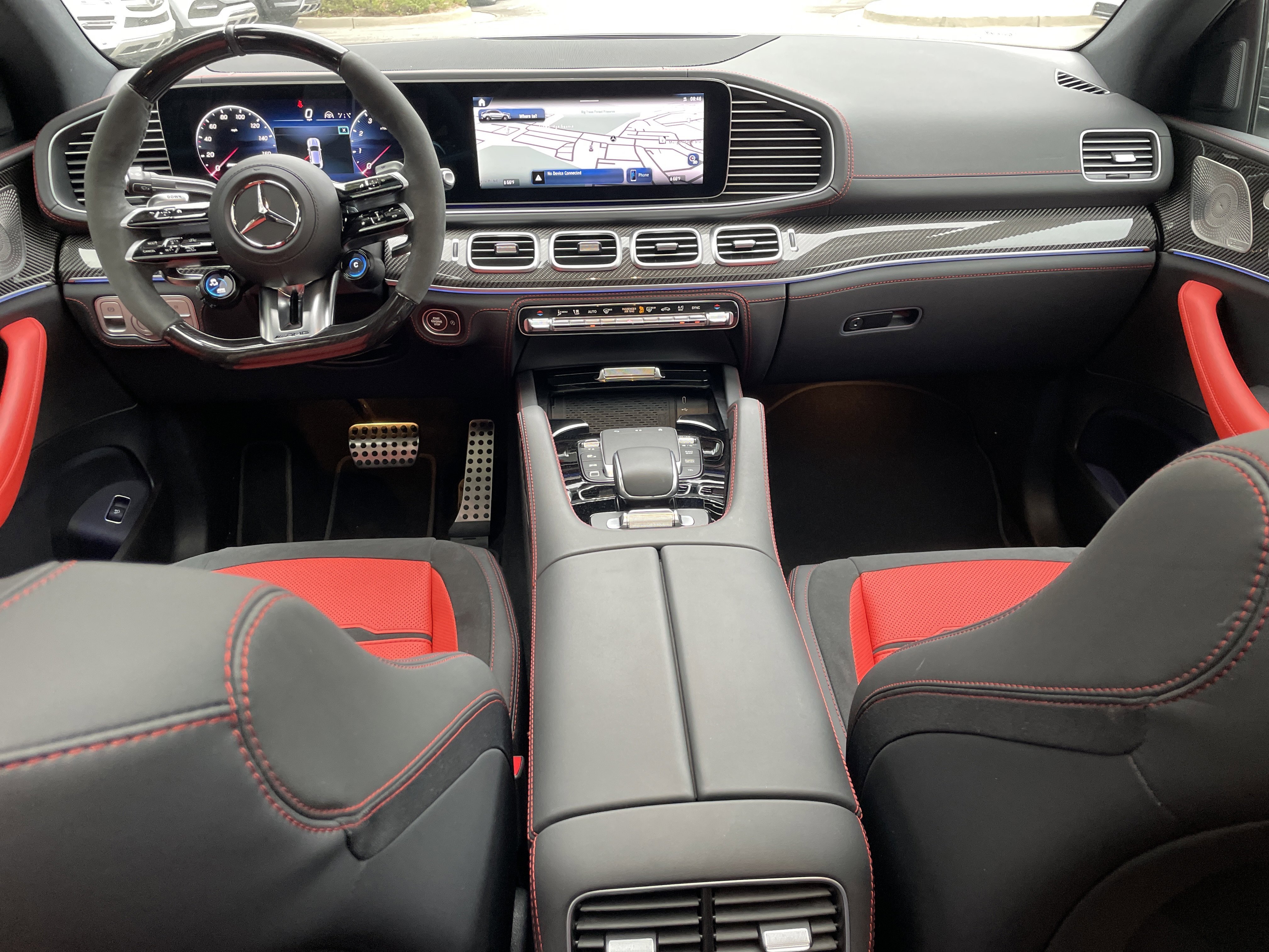 Certified Used 2025 MANUFAKTUR Moonlight White Metallic Mercedes-Benz AMG® GLE 53 4MATIC®+ Coupe image 26