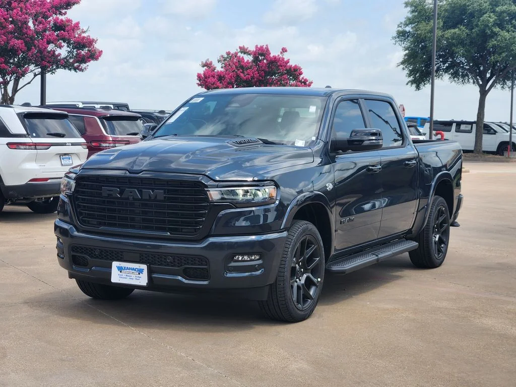 New 2026 Forged Blue Metallic Exterior Paint RAM Laramie image 2