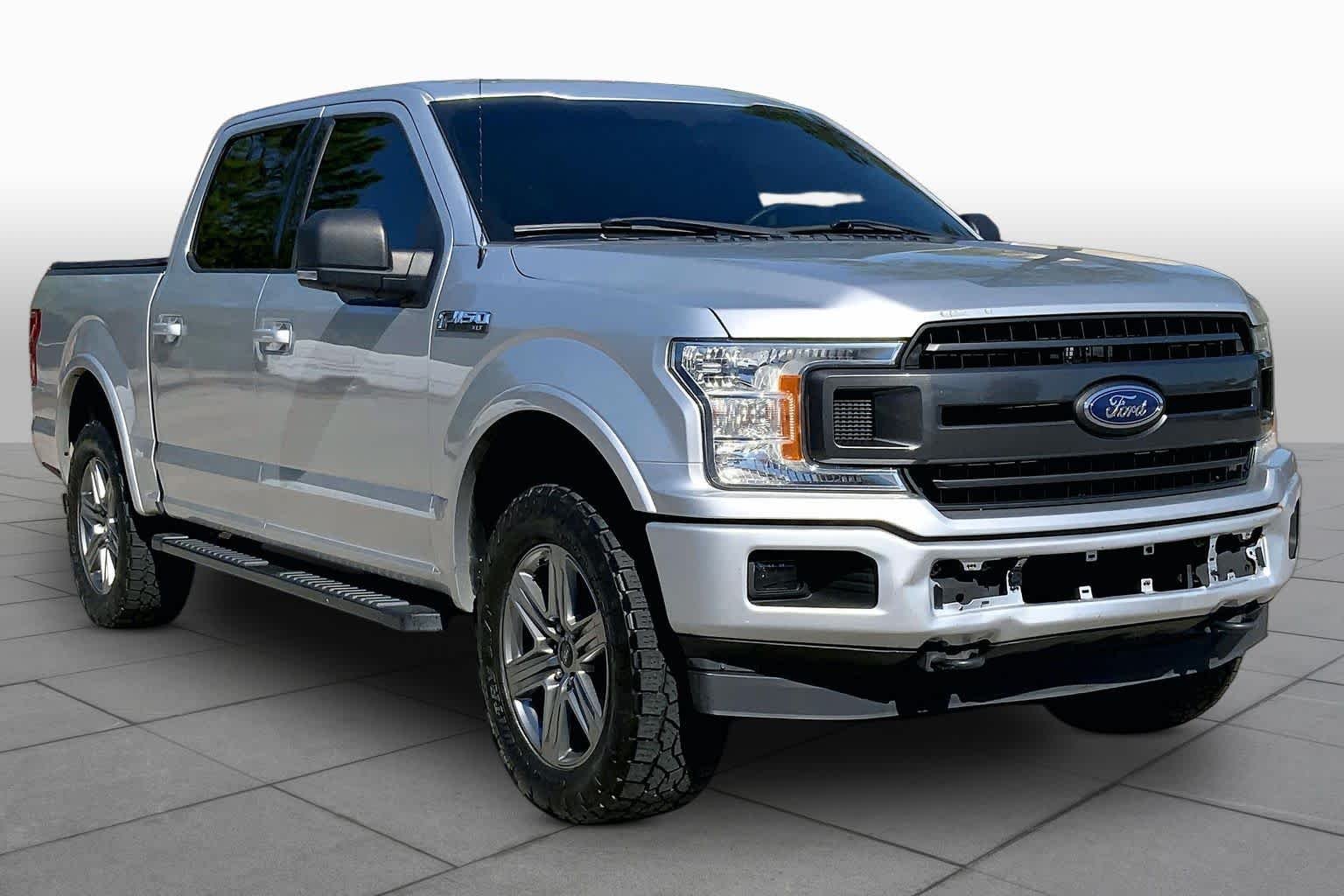 Used 2018 Ingot Silver Metallic Ford XLT image 3