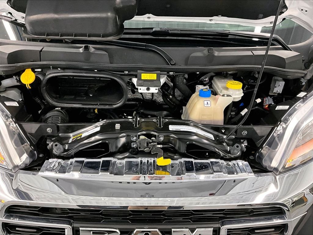 Used 2025 Bright White Clearcoat Ram Base image 26