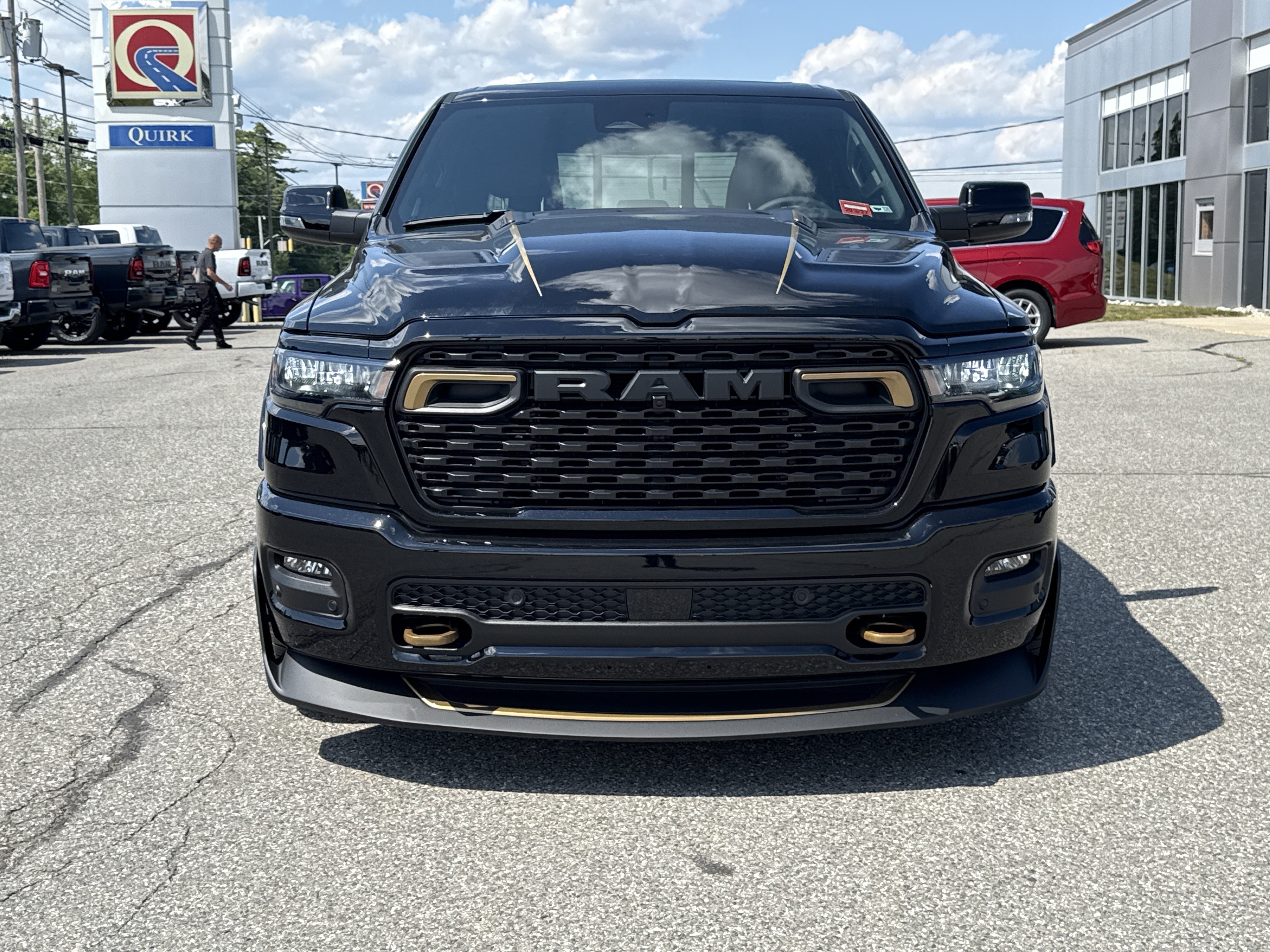 New 2026 Diamond Black Crystal Pearl-Coat Exterior Paint RAM Big Horn image 11