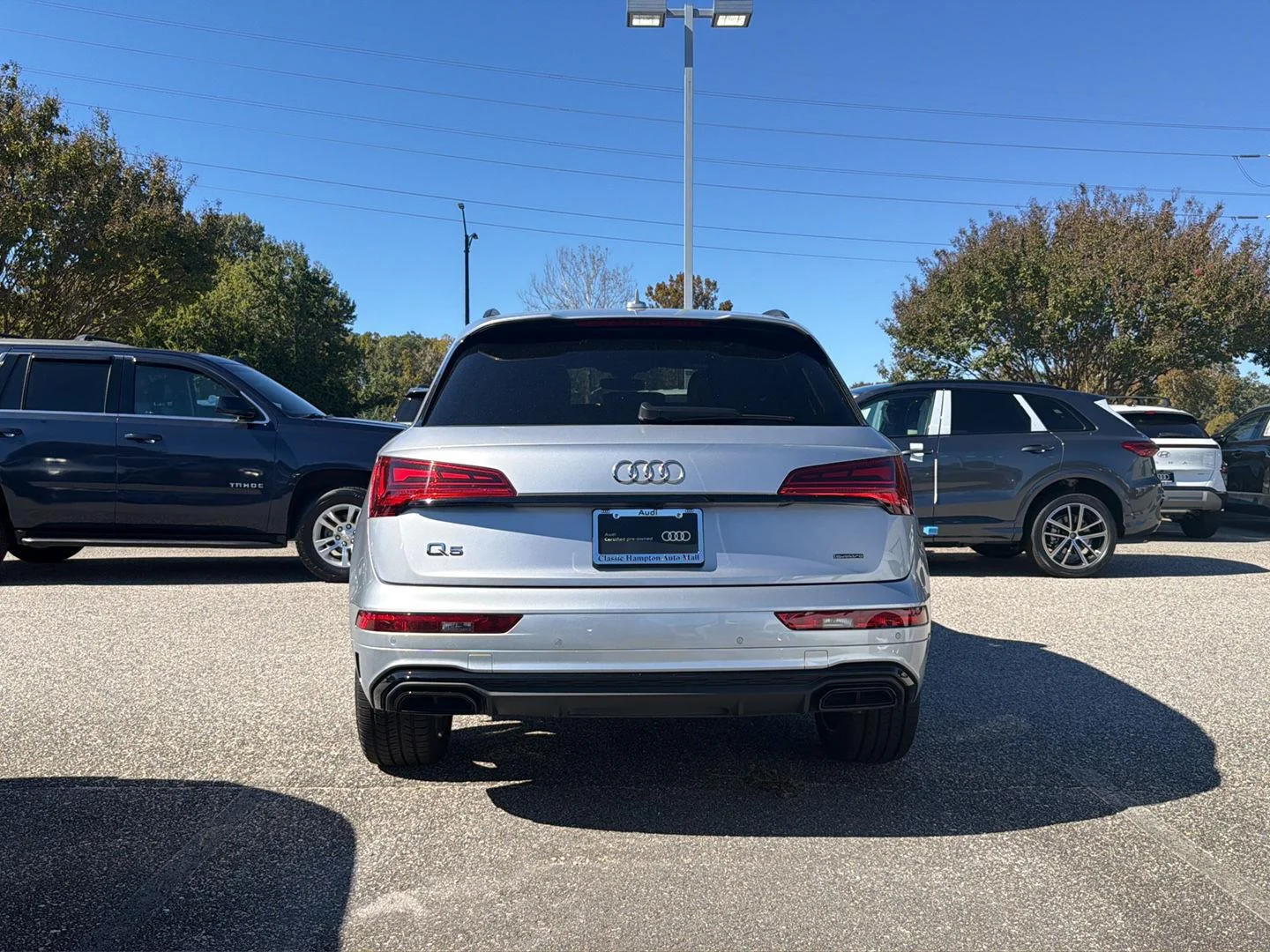 Certified Used 2023 Florett Silver Metallic Audi S line Premium Plus image 4