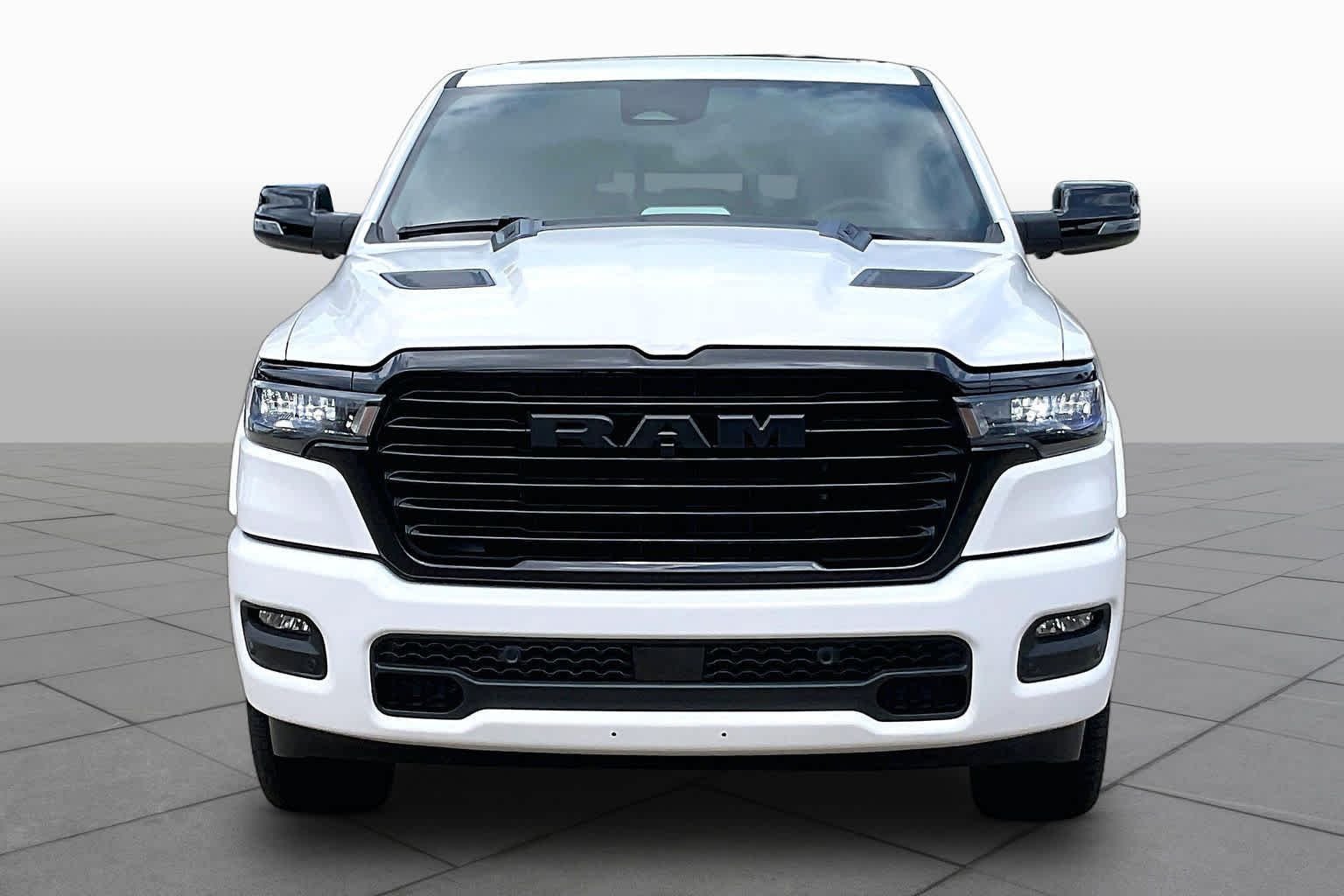 New 2026 Bright White Clear-Coat Exterior Paint RAM Laramie image 3