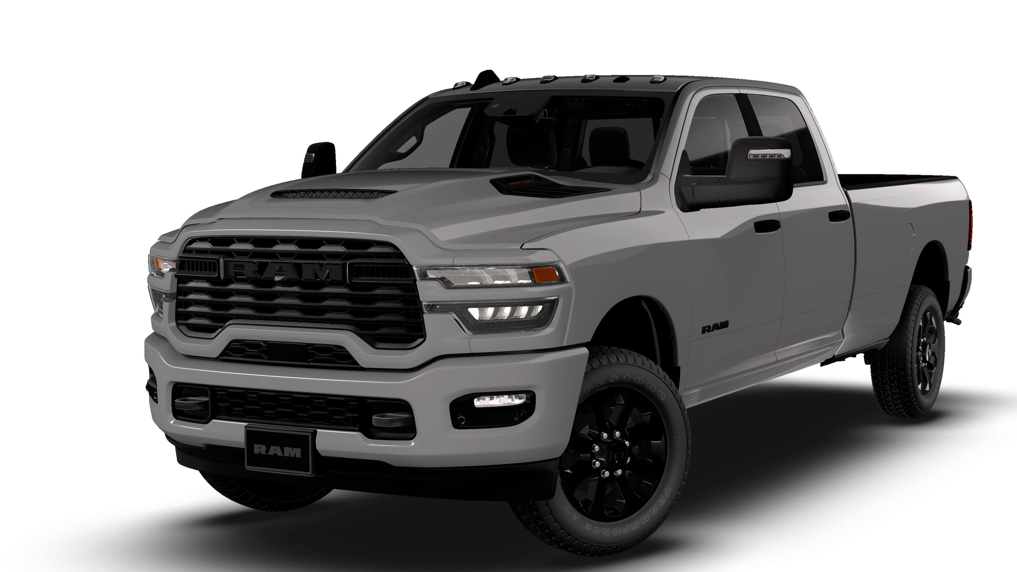 New 2026 Ceramic Gray Clear-Coat Exterior Paint RAM Big Horn image 13