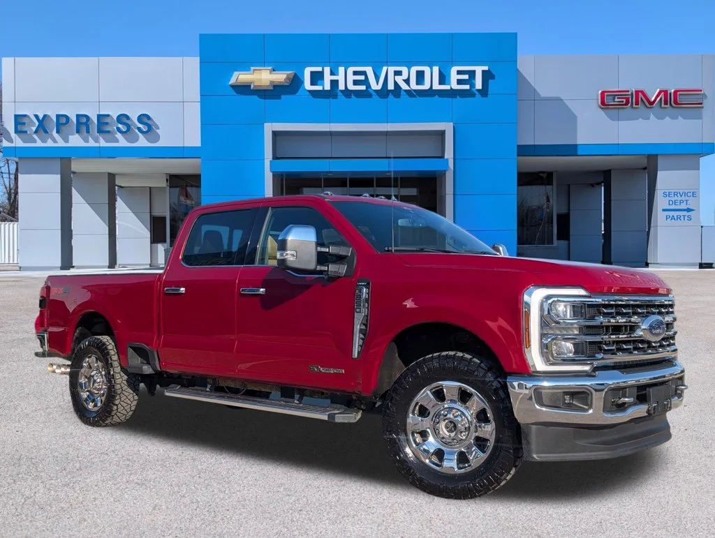 Used 2024 Red Ford Lariat image 1