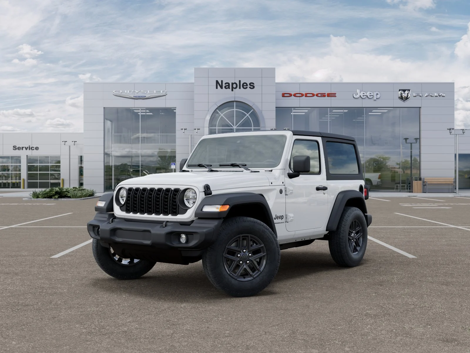 New 2026 Bright White Clearcoat Jeep Sport S image 27