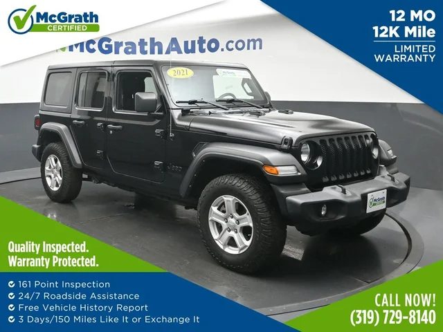 2021 Jeep Wrangler Unlimited Sport S