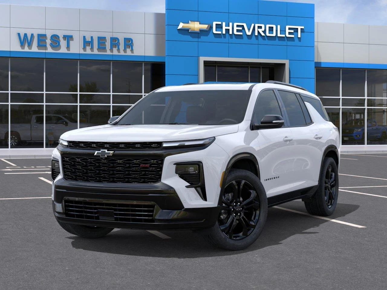 New 2027 Polar White Tricoat Chevrolet RS image 6