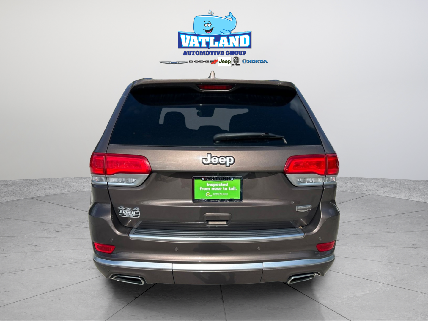 Certified Used 2018 Brown Jeep Summit image 4