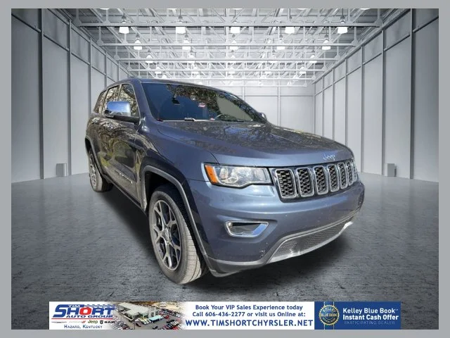 Used 2021 Blue Jeep Limited image 1