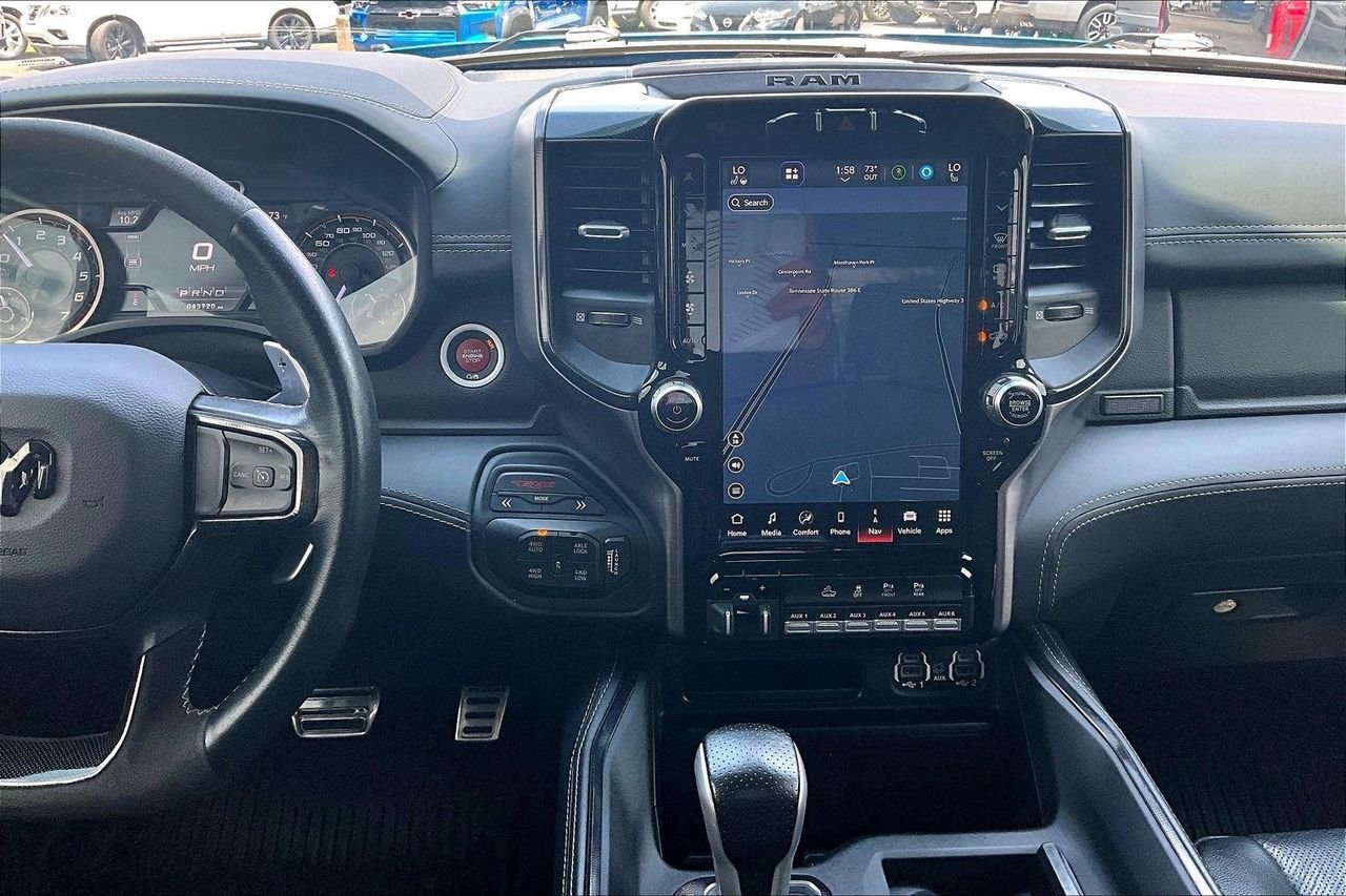 Used 2022 Hydro Blue Pearlcoat RAM TRX Crew Cab 4x4 57