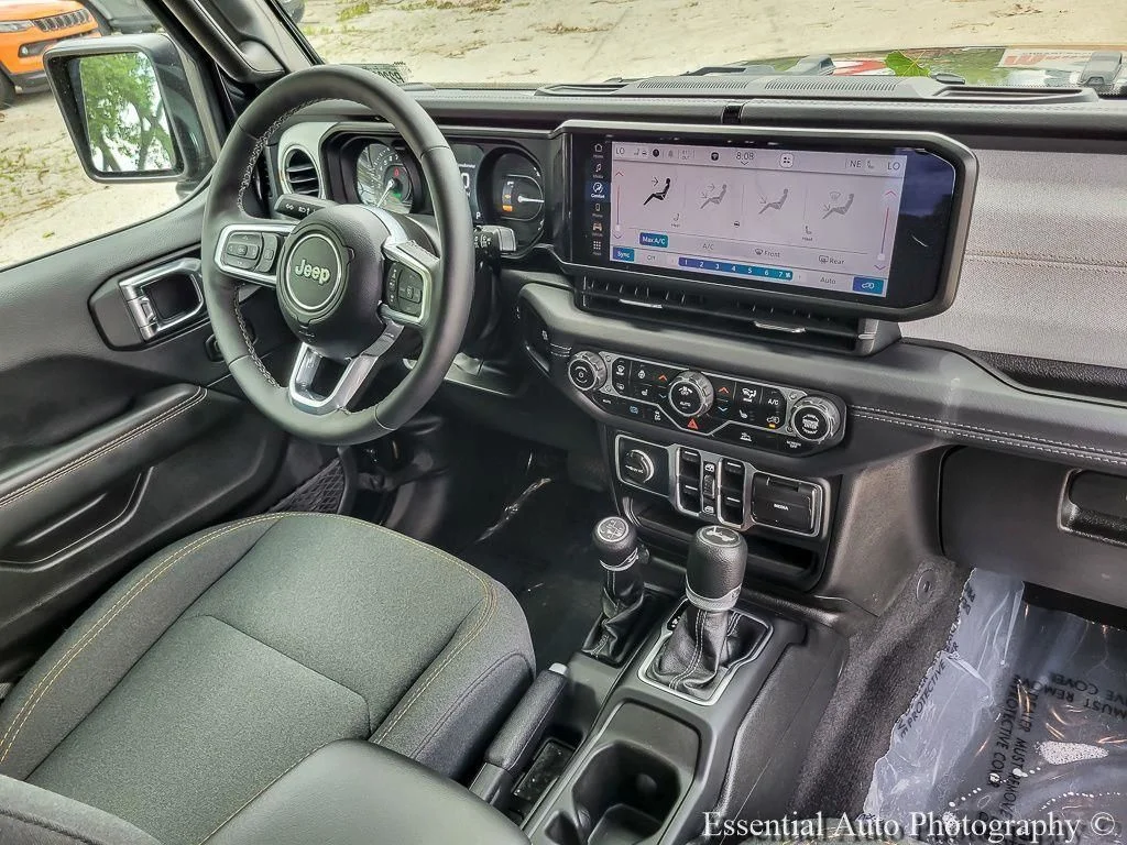 Certified Used 2025 Black Jeep Sahara 4xe image 25