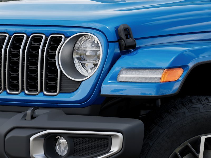 New 2026 Hydro Blue Pearl-Coat Exterior Paint Jeep Sahara image 19