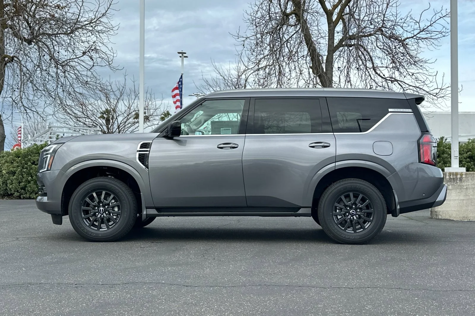 New 2026 Gun Metallic Nissan SV image 7