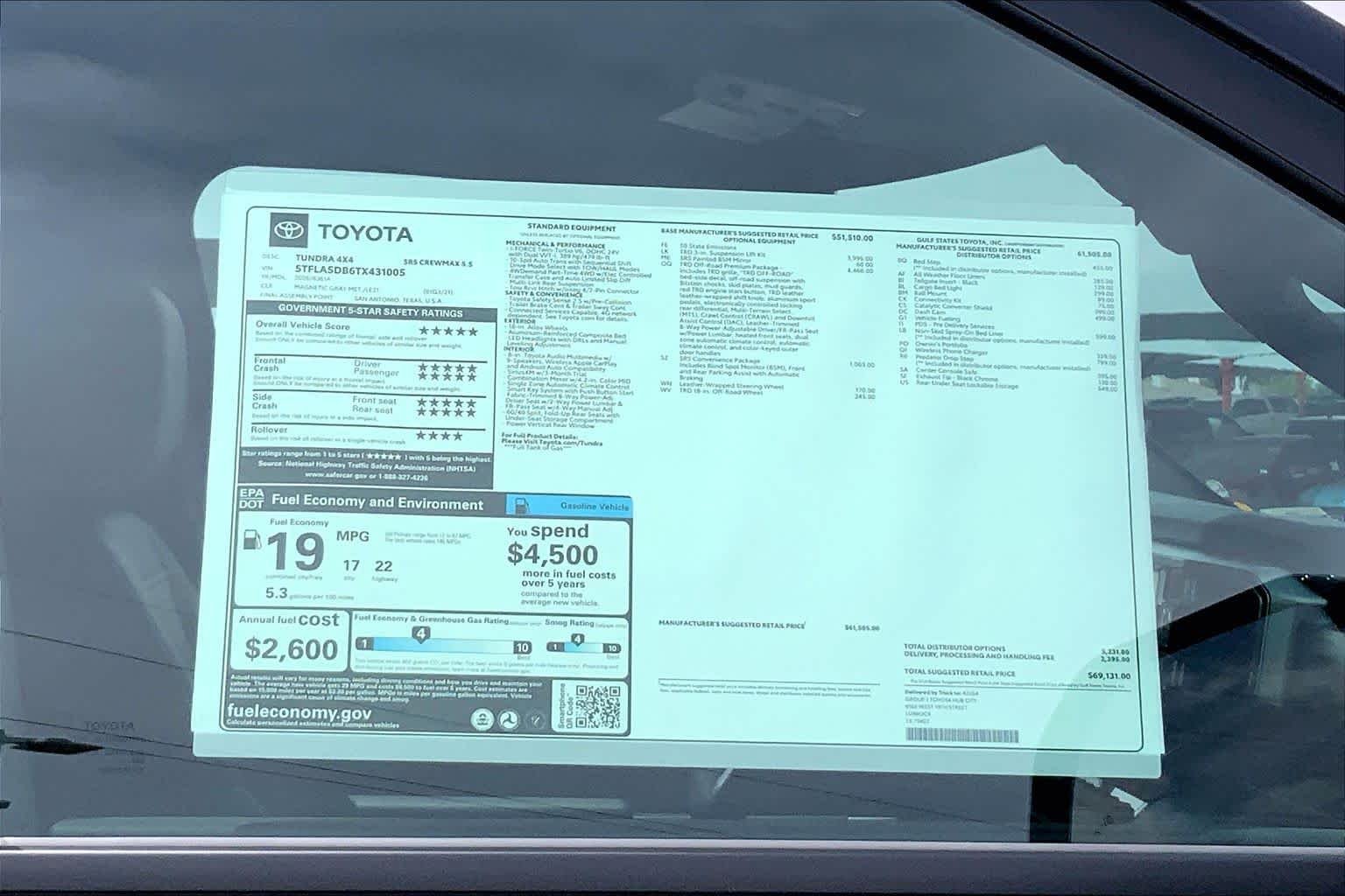 New 2026 Magnetic Gray Metallic Toyota SR5 image 22