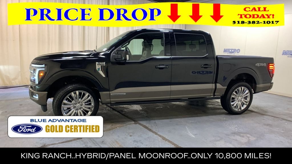 Certified Used 2025 Black Metallic Ford King Ranch image 6