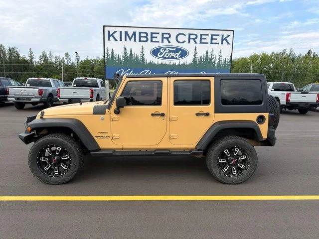 Used 2014 Jeep Wrangler Unlimited Sport with VIN 1C4BJWDG1EL242415 for sale in Pine River, Minnesota