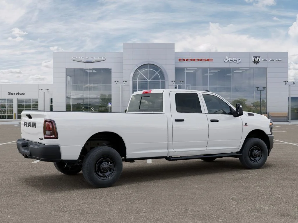 New 2026 Bright White Clear-Coat Exterior Paint RAM Tradesman image 4