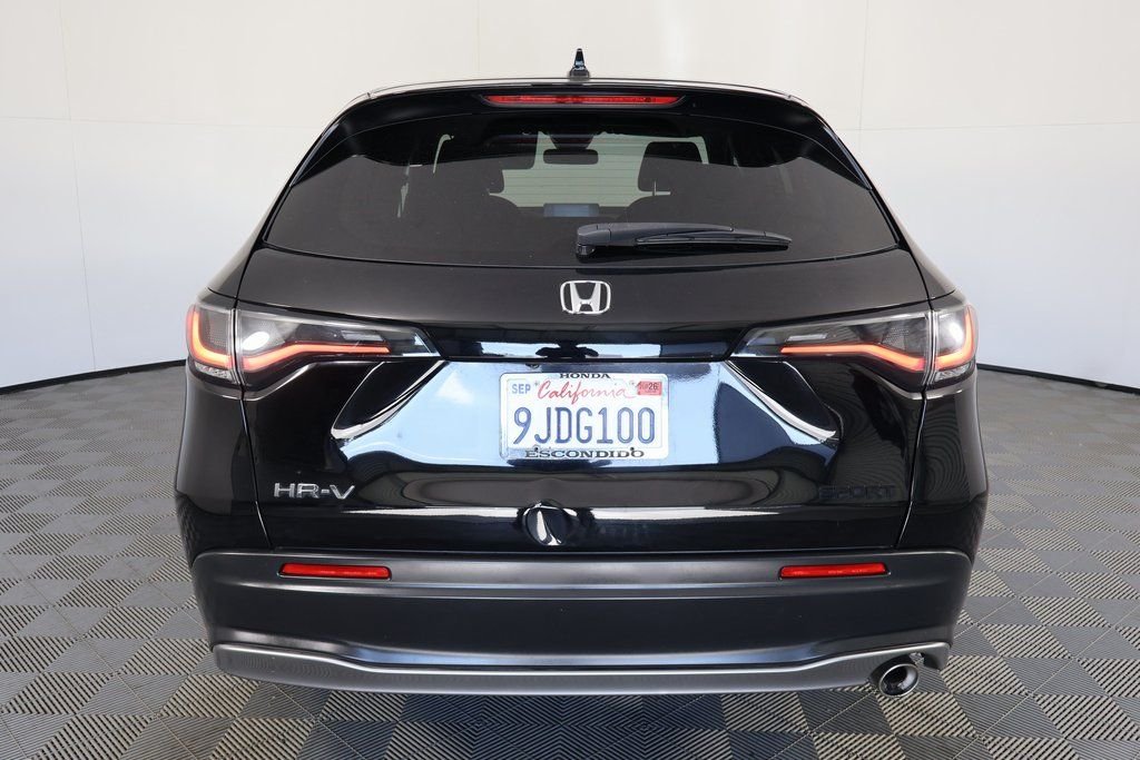 Certified Used 2024 Crystal Black Pearl Honda Sport image 5